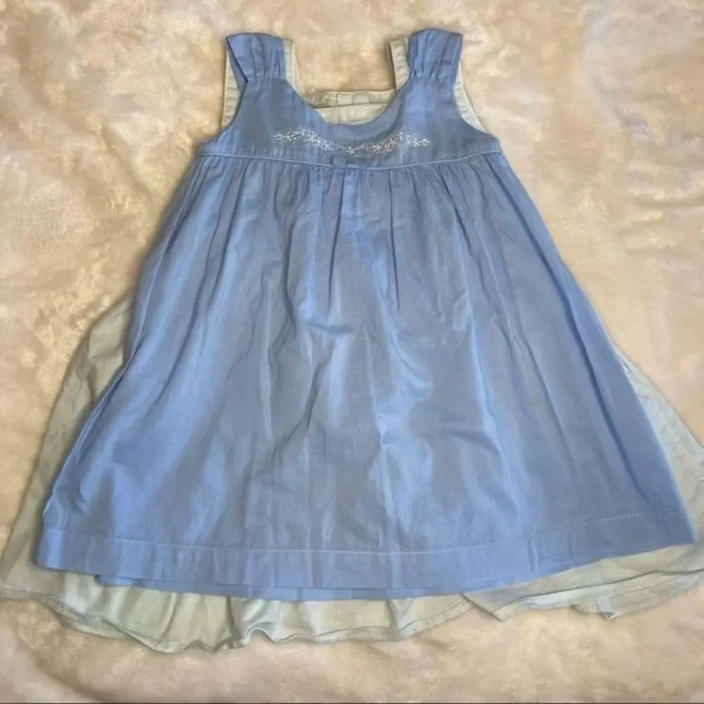 Strasburg blue sleeveless